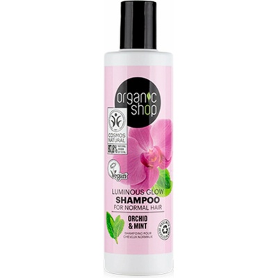Organic Shop Luminous Glow Shampoo Orchid & Mint 280 ml