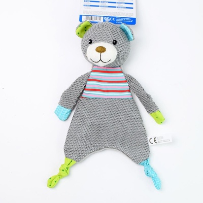 Trixie Junior plyšový medvedík so zvukom a šuštiacou fóliou 28 cm