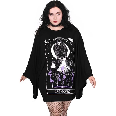 KILLSTAR Дамска рокля (туника) KILLSTAR - Coven Kimono - Черен - KSRA003804