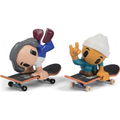 Tech Deck Sk8 Crew fingerboard s figurkou Dvojbalení bílá čepice a šedá sluchátka – Zbozi.Blesk.cz