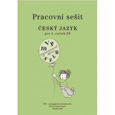 Pracovní sešit Český jazyk pro 4. ročník ZŠ