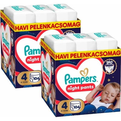 Pampers 4 208 ks