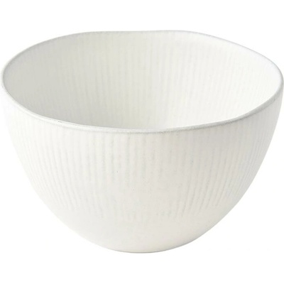 MIJ Jedálenská miska SNOW LEAF keramika biela 13 cm 300 ml