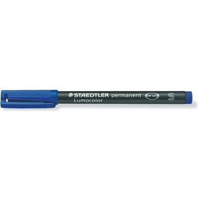 STAEDTLER Алкохолен маркер OHP, 0, 4 mm, STAEDTLER "Lumocolor 313 S", син 313-3 (313-3)