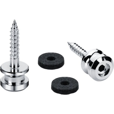 Schaller 24030200 Buttons M Chrome Strap-Lock/Страп лок (24030200-SCHALLER)