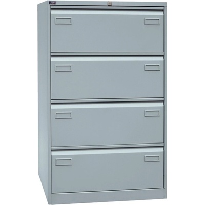 Bisley kovová dvojradová CDF4 svetlosivá