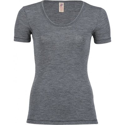Engel Дамско мериносово термобельо Engel Women's Shirt S/S Everyday base layer - Schiefer - размер 34/36 (EU) (115-1154-0312)