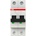 ABB Автоматичен прекъсвач ABB S202-C20 - 2 P, 20 A, 6 kA (2CDS252001R0204)