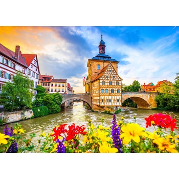 Image 1 of Enjoy - Puzzle Bamberg Old Town, Germany - 1 000 piese