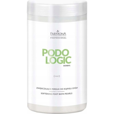 FARMONA Podologic Herbal Sůl do koupele nohou Změkčující perličky 800 g