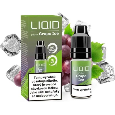 LIO Liquid Salt Příchuť Grape Ice 10 ml 16 mg