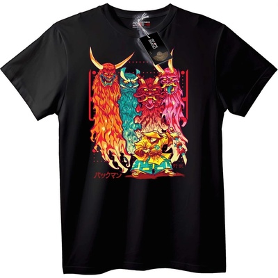 NOONEBRAND Тениска Демони Они аниме - 2XL, Black