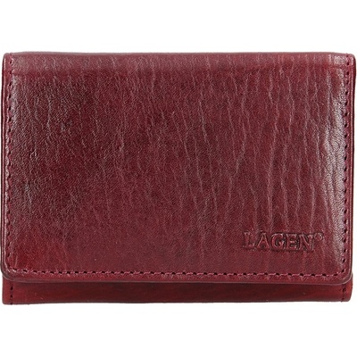Lagen Dámská kožená LM-2520/T vínově červená W.RED
