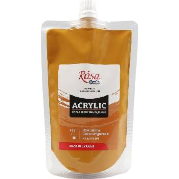 Rosa Studio АКРИЛНА боя Raw Sienna (423) 200 ml 1 бр (323200423)