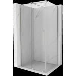 Mexen Velar плъзгаща се душ кабина 90 x 75 cm, прозрачна, четкан никел - 871-090-075-01-97 (871-090-075-01-97)
