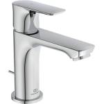 Ideal Standard Смесител за умивалник Ideal Standard Connect Air BlueStart, гланциран хром, с метален клапан (A7008AA)