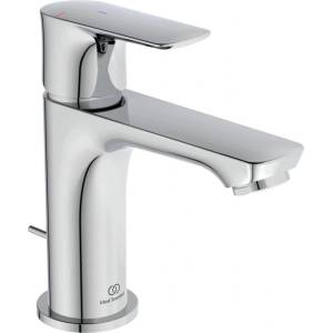 Ideal Standard Смесител за умивалник Ideal Standard Connect Air BlueStart, гланциран хром, с метален клапан (A7008AA)
