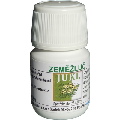 Jukl Bylinářství-kořenářství ZEMĚŽLUČ 30 ml