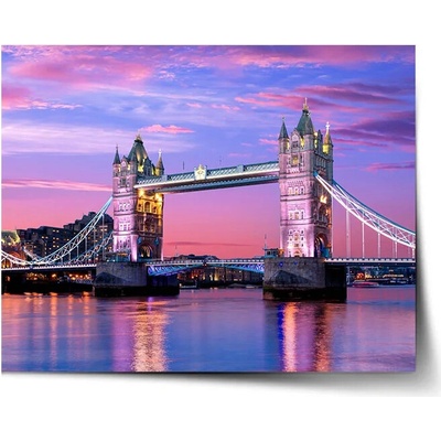 Sablio Plagát Londýn Tower Bridge - 60x40 cm