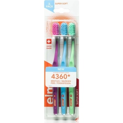 Elmex Swiss Made 4360 Super Soft 3 ks