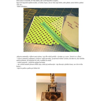 Šicí návody Návod: Jednoduchá taštička PDF