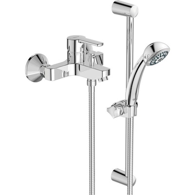 Vidima Смесител стенен за вана/душ B0874AA, Vidima, с аксесоари (B0874AA)