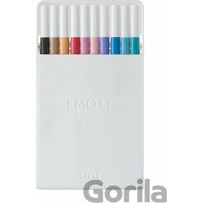 EMOTT fine liner sada 10 ks - pastelové barvy - OFFICE LINE