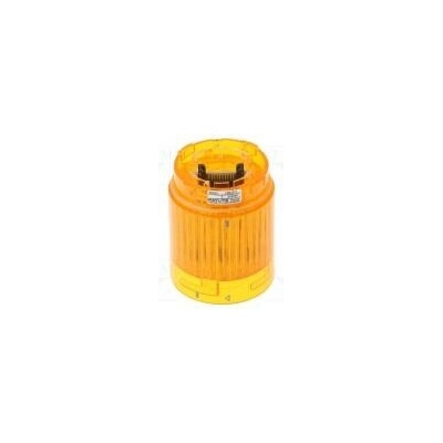 Signalizátor optický LED jantarová 24VDC IP65 Ø40x50mm LR