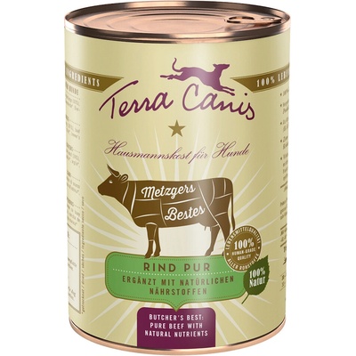 Terra Canis Metzgers Bestes kuracie Pur 6 x 400 g