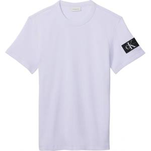 Calvin Klein Jeans Badge Waffle Tee - Island Lilac