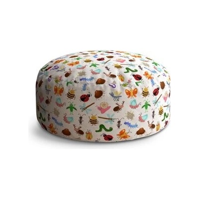 Sablio taburet Circle hmyz 40x50 cm