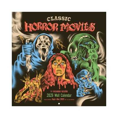 Classic Horror Movies Wall 2026