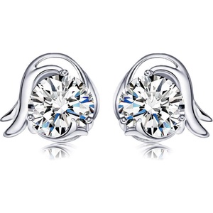 Silenti Jewelry Сребърни обеци "Козирог