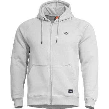 PENTAGON суитшърт с цип Phaeton, бял (K09021-ZIP-00)