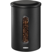 XAVAX Barista vzduchotěsná matná černá na 1,3 kg zrnkové kávy nebo 1,5 kg mleté kávy