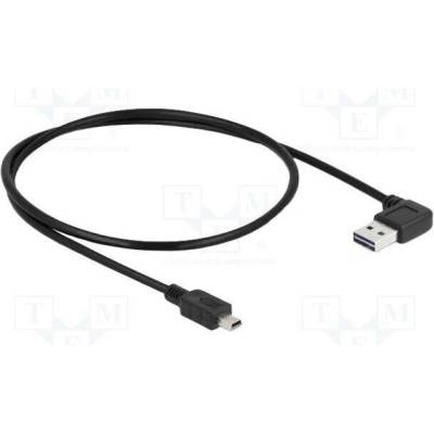 Delock 85175 USB 2.0 zlacený 0,5m černý