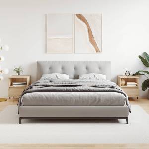 vidaXL Нощни шкафчета, 2 бр, сонома дъб, 40x35x50 см, инженерно дърво (830611)
