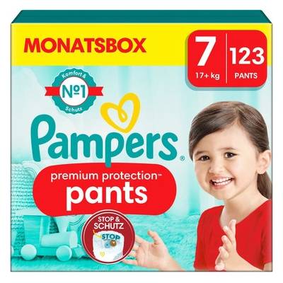 Pampers Premium Protection Pants 7 123 ks
