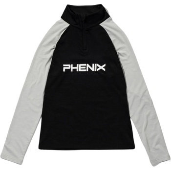 Phenix Retro70 Ws 1/2 Zip Tee BK