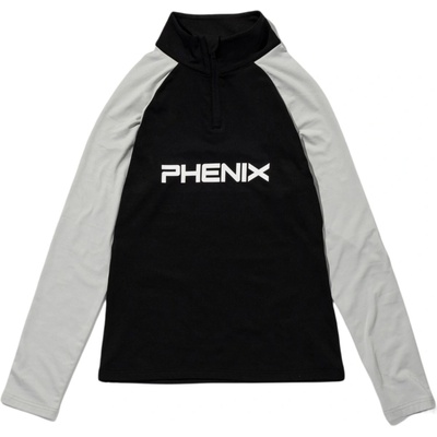 Phenix Retro70 Ws 1/2 Zip Tee BK