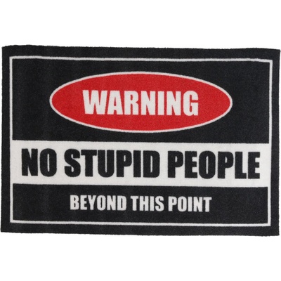 Rockbites изтривалка Внимание! No Stupid People - Rockbites - 100982