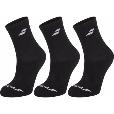 Babolat ponožky 3 Pairs Pack Black