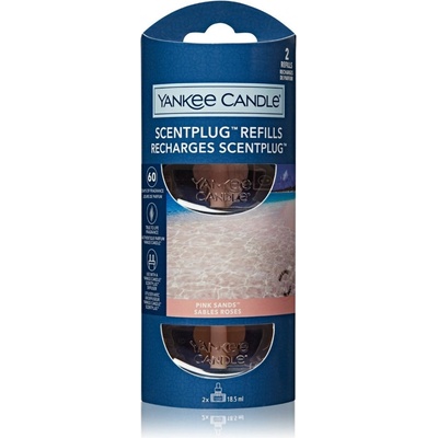 Yankee Candle Náhradní náplň do elektrického difuzéru Organic Kit Pink Sands 2 x 18,5 ml