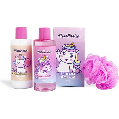Aquarius Cosmetic Комплект за баня, Martinelia, Еднорог, 4 части (MA12027)
