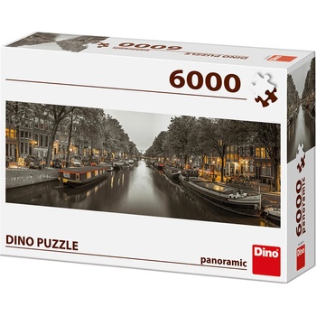 Dino Panoramatické Amsterdam Nizozemsko 6000 dielov