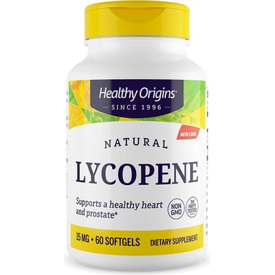 Healthy Origins Ликопен - За здрава простата и сърдечно здраве, 15 mg, 60 капсули (15061-O HO)