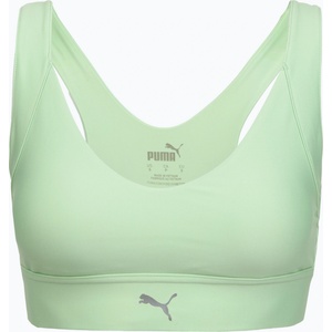 PUMA Сутиен за бягане Puma High Impact Ultraform Running Bra green/silver