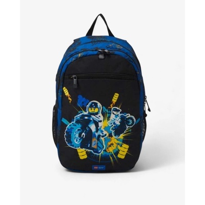 Lego City Race Backpack Black/Blue