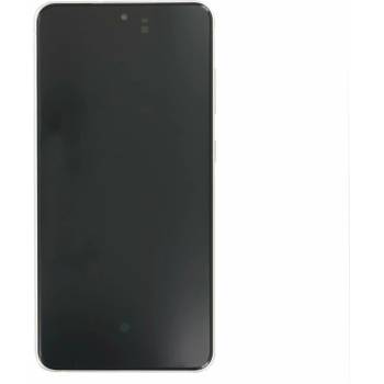 Samsung Стъкло и LCD екран за Samsung Galaxy S21 FE 5G / SM-G990, оригинален, маслинено зелено (17234)