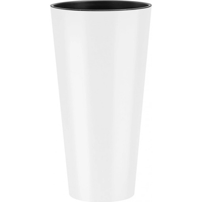 Prosperplast Květináč TUBUS SLIM bílý matný 30 x 30 x 57,2cm